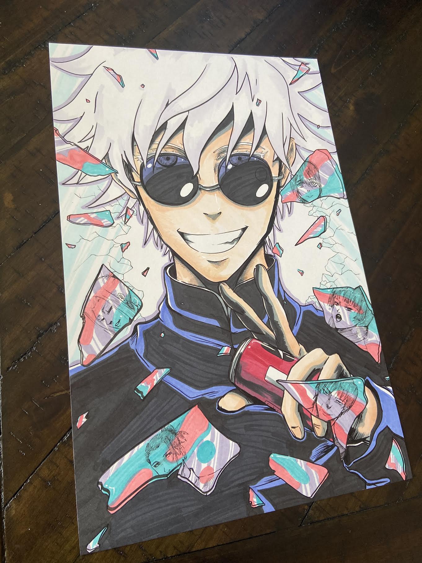 Original young gojo JordanDuellArt