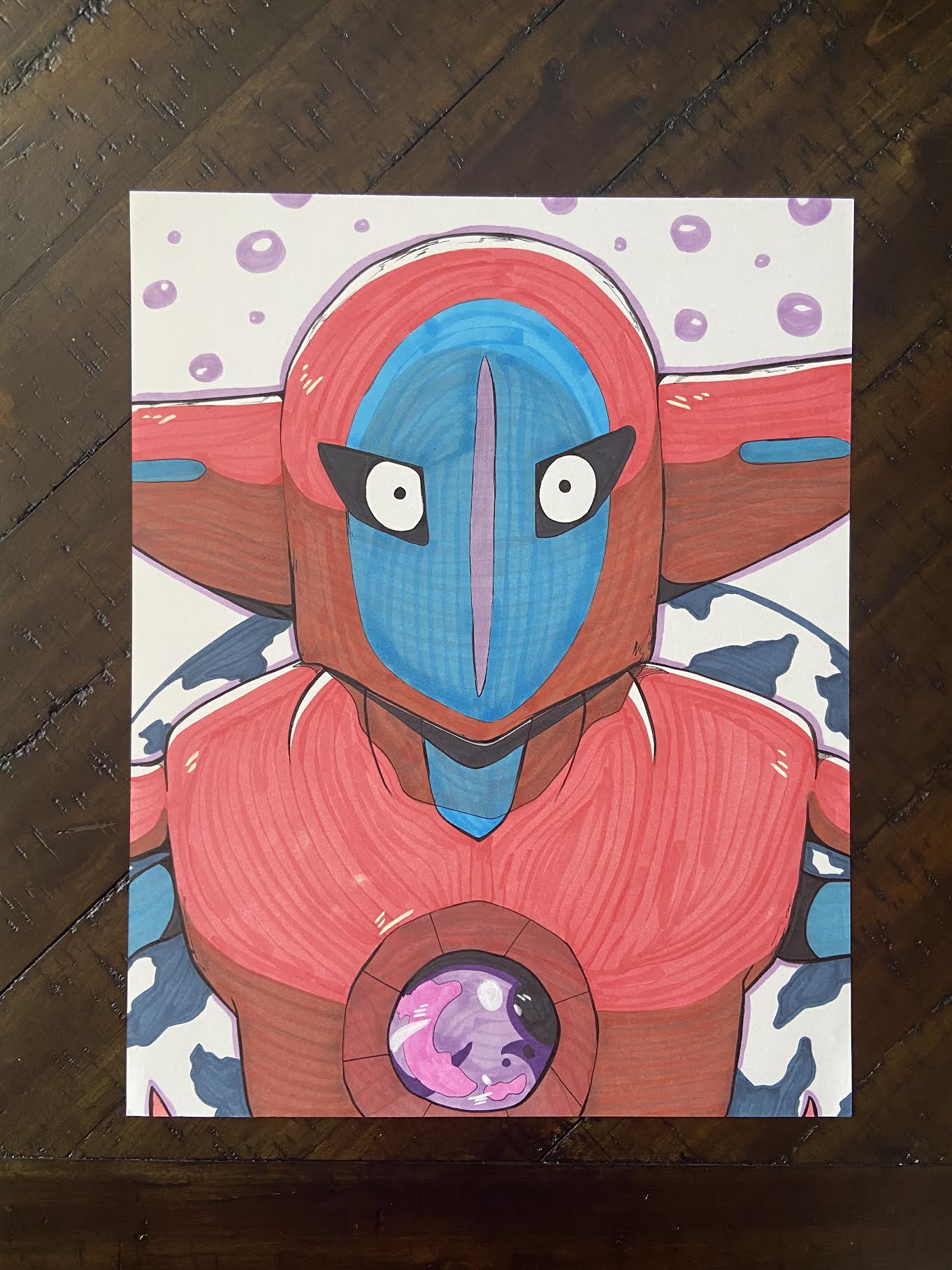Original Deoxys JordanDuellArt