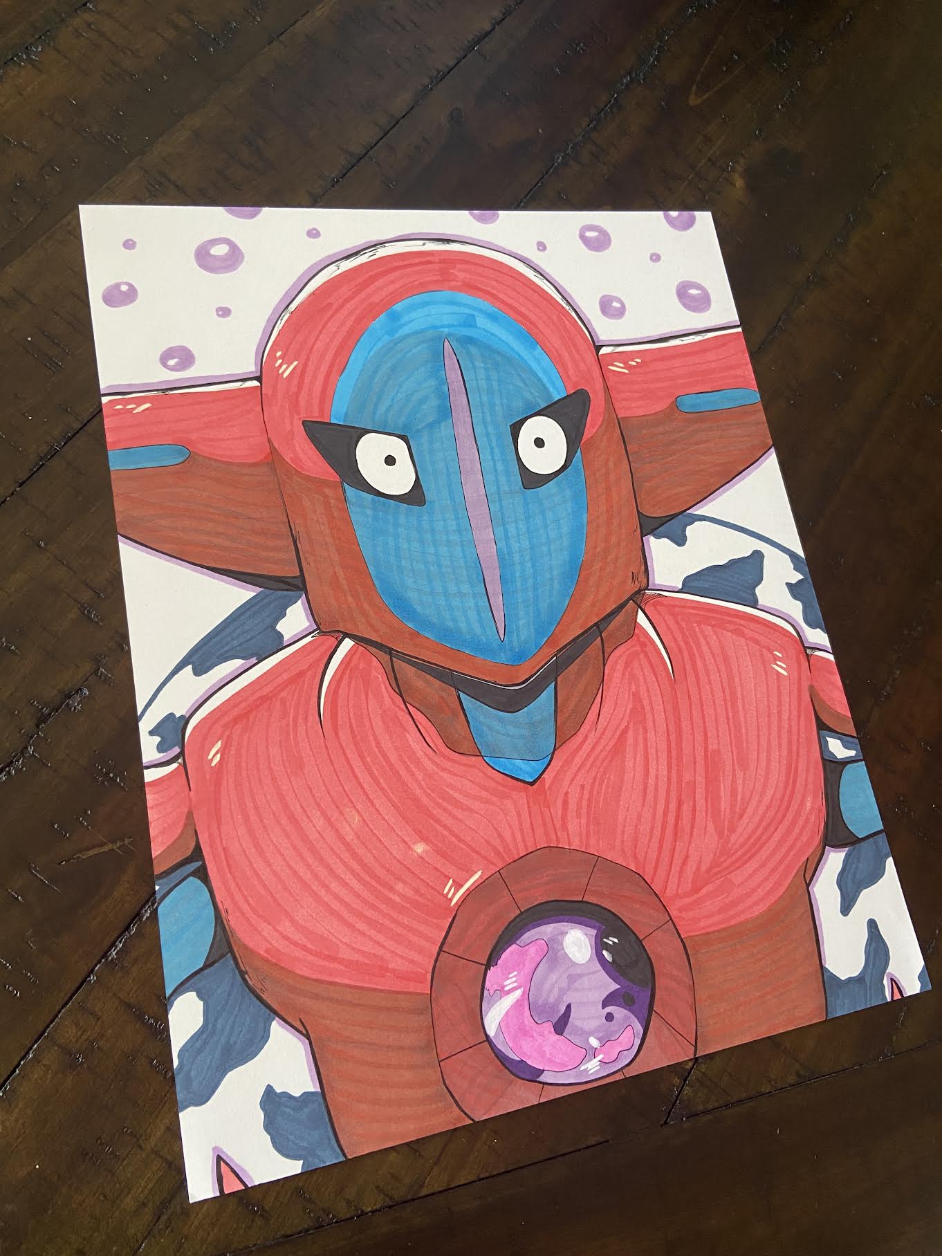 Original Deoxys JordanDuellArt
