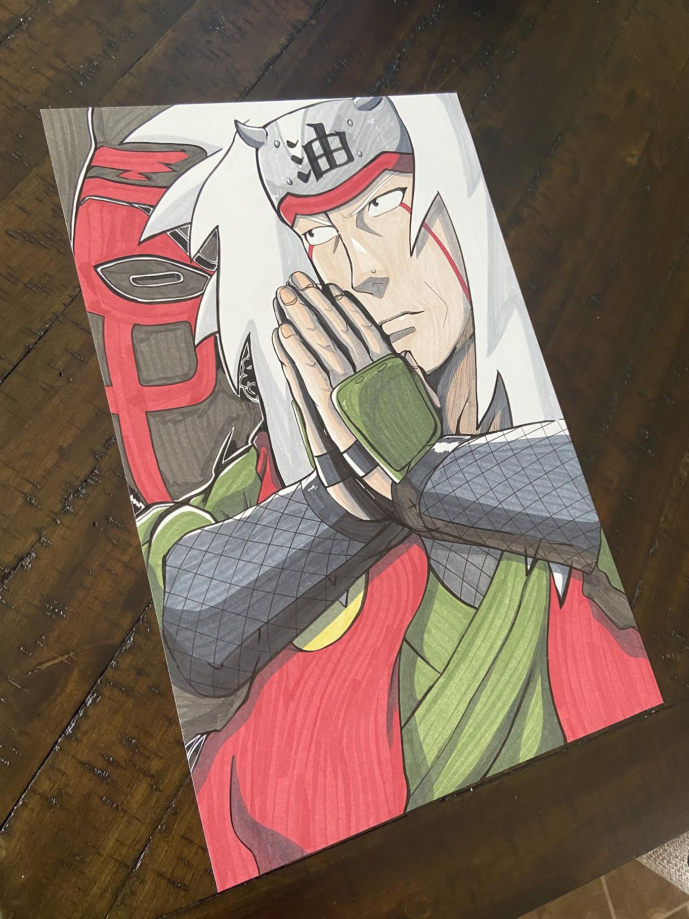 Original Jiraiya JordanDuellArt