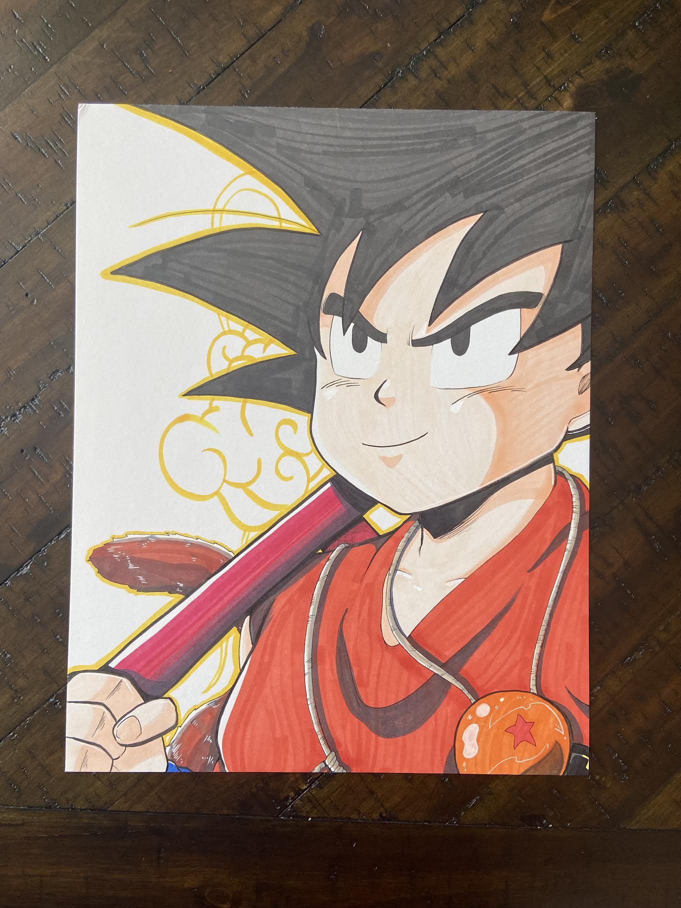 Original Kid Goku JordanDuellArt