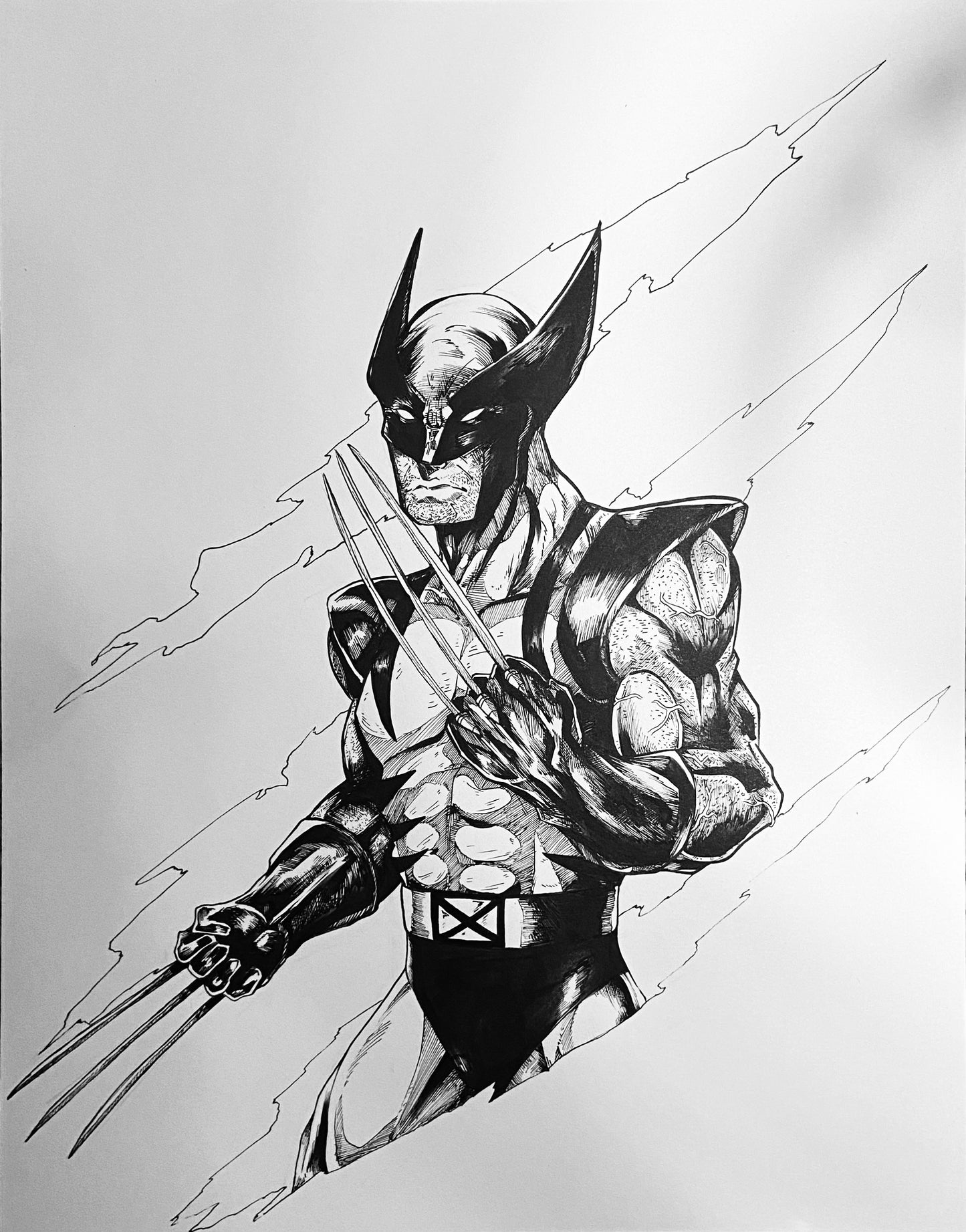 Wolverine sketch JordanDuellArt
