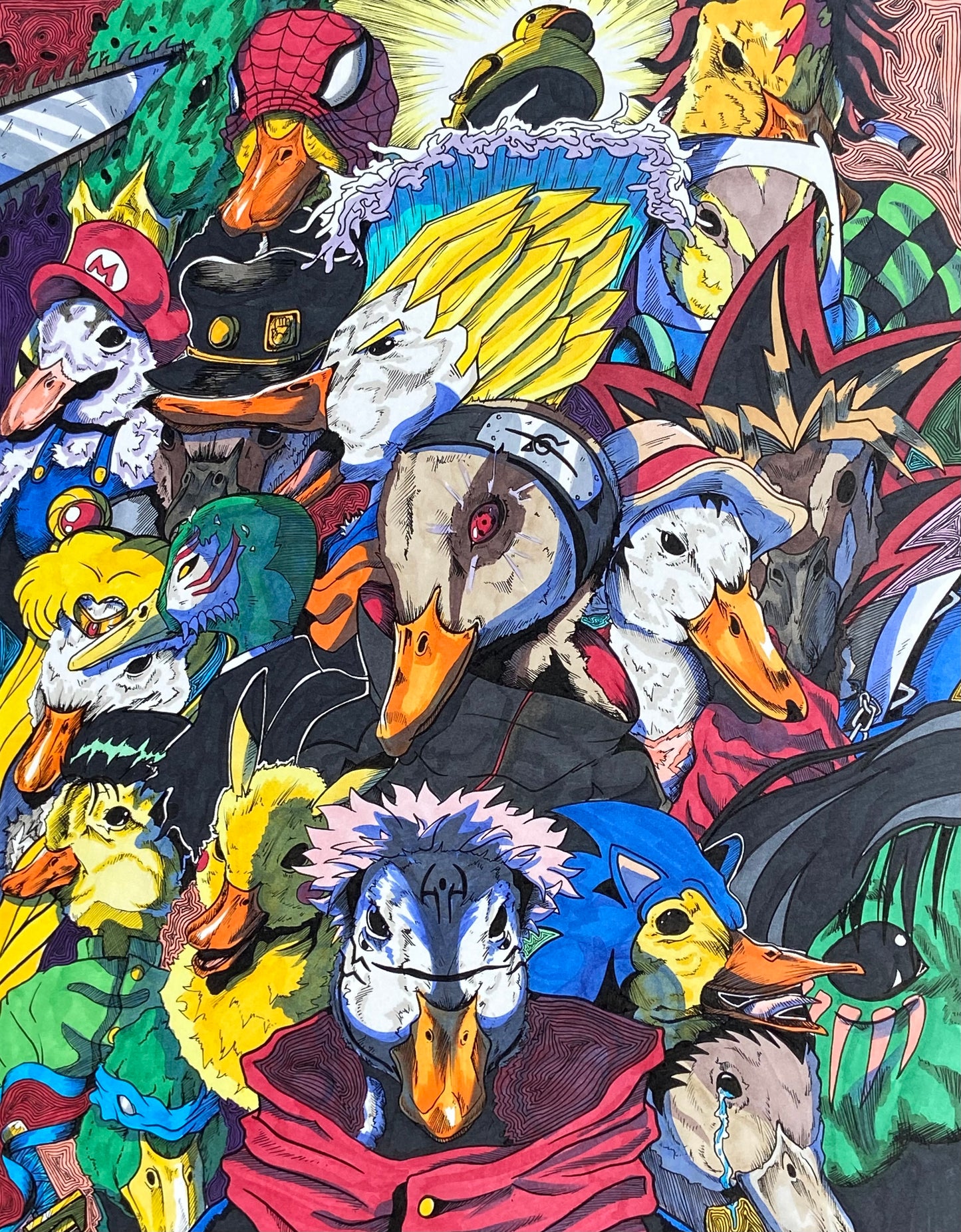 Random ducks JordanDuellArt