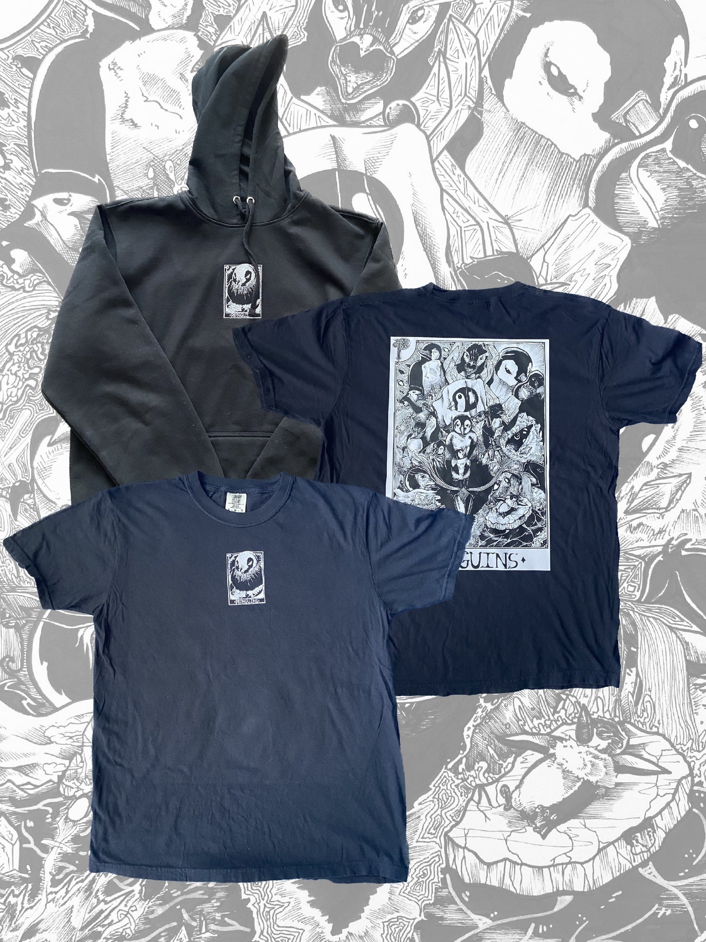 Penguin hoodie preorder