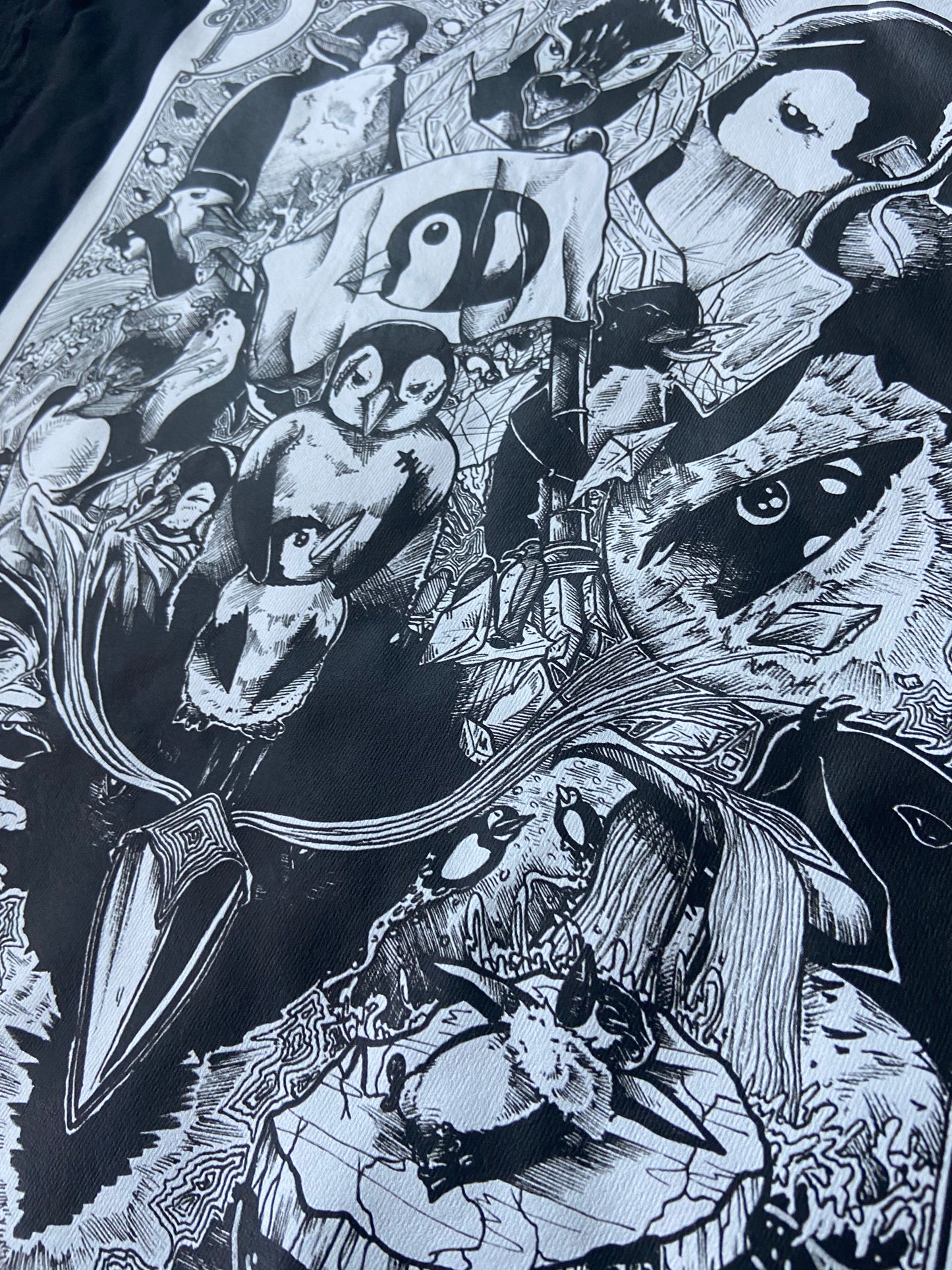 The card of penguins shirt JordanDuellArt