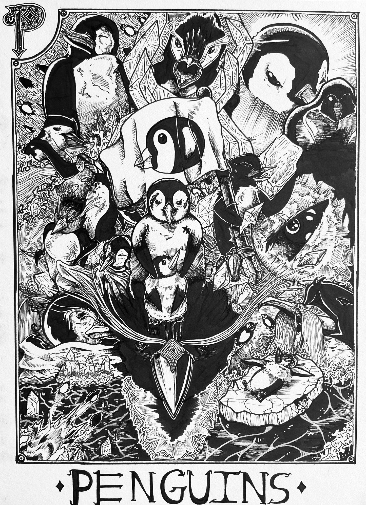 Penguins JordanDuellArt