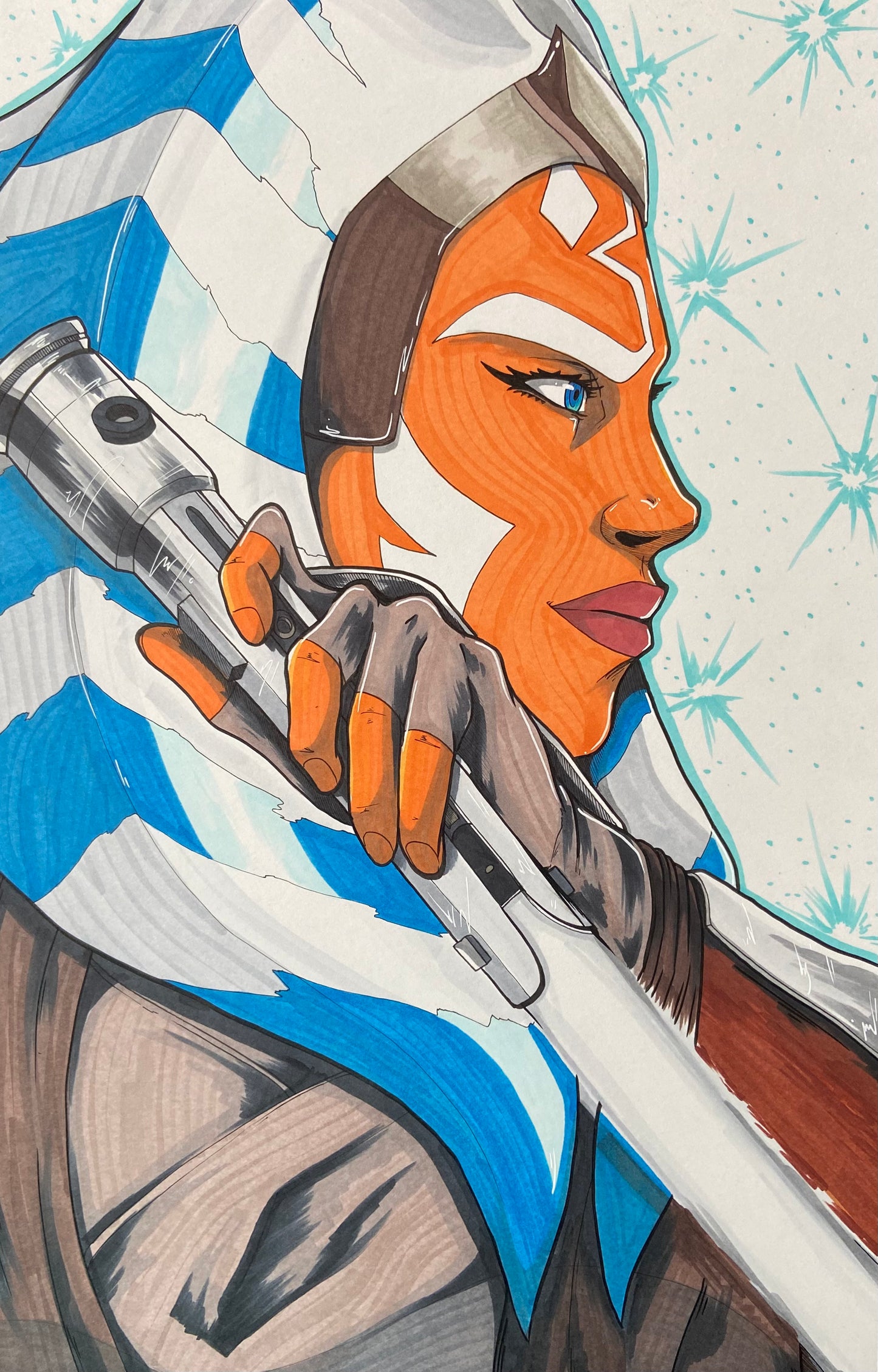 Ashoka Sketch JordanDuellArt