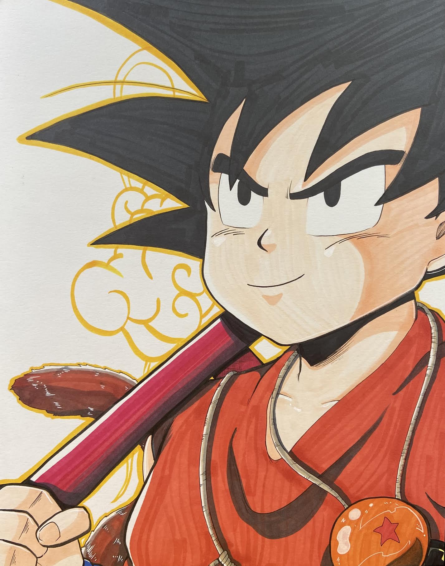 Kid Goku JordanDuellArt
