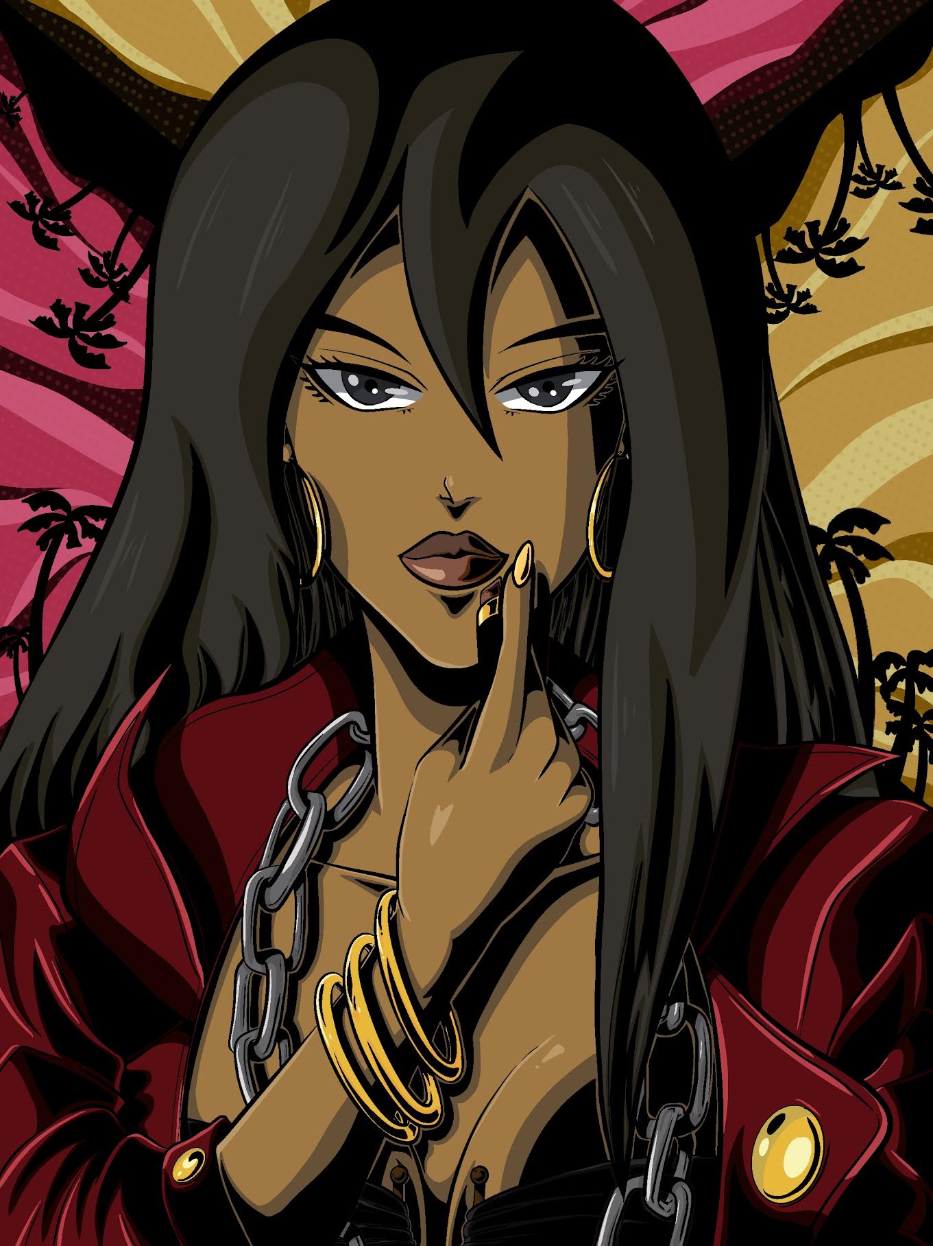 Michiko Sketch JordanDuellArt