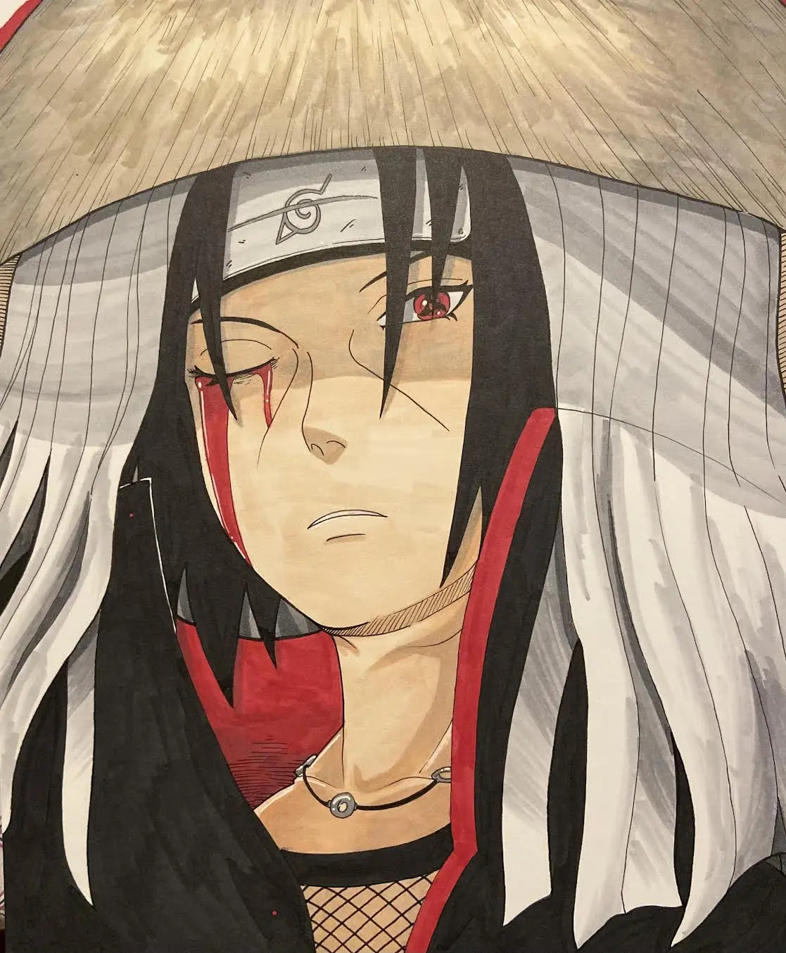 Itachi Sketch JordanDuellArt