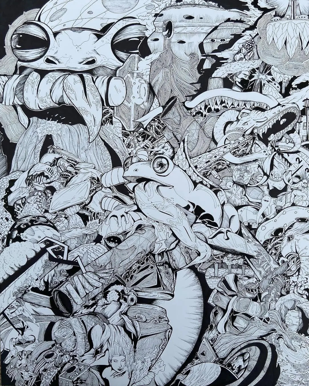 The mysterious frog JordanDuellArt