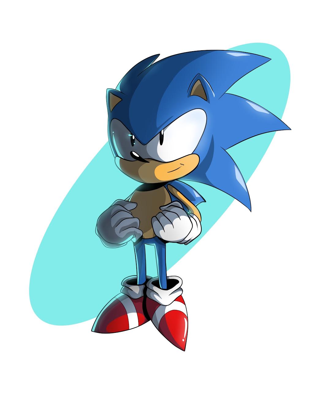 Sonic Sketch JordanDuellArt