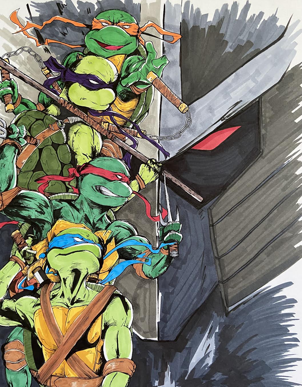 TMNT 2003 JordanDuellArt