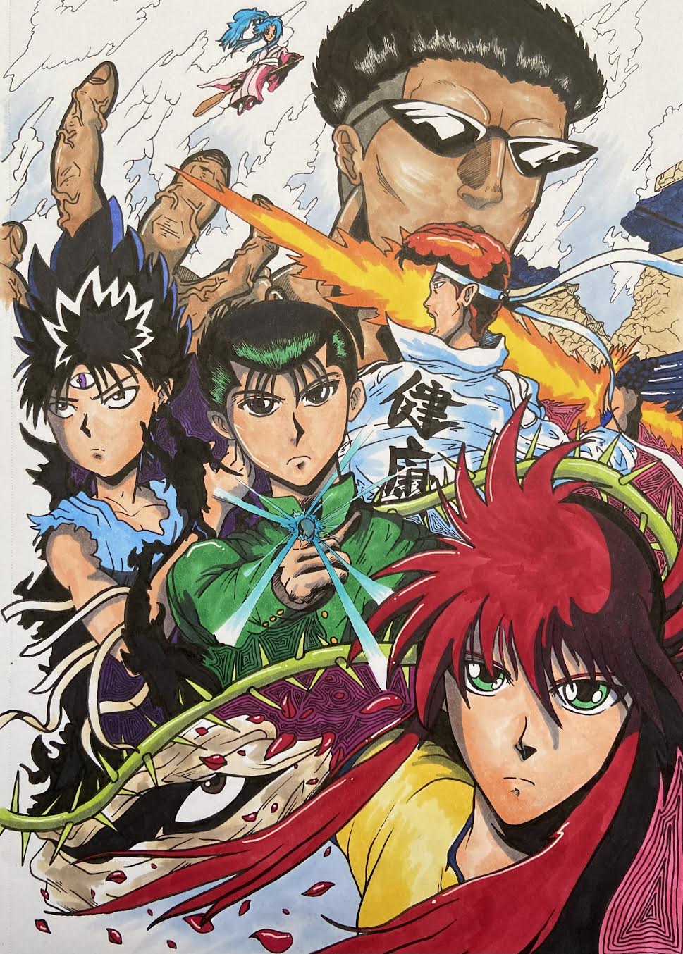 Yu Yu Hakusho Sketch JordanDuellArt