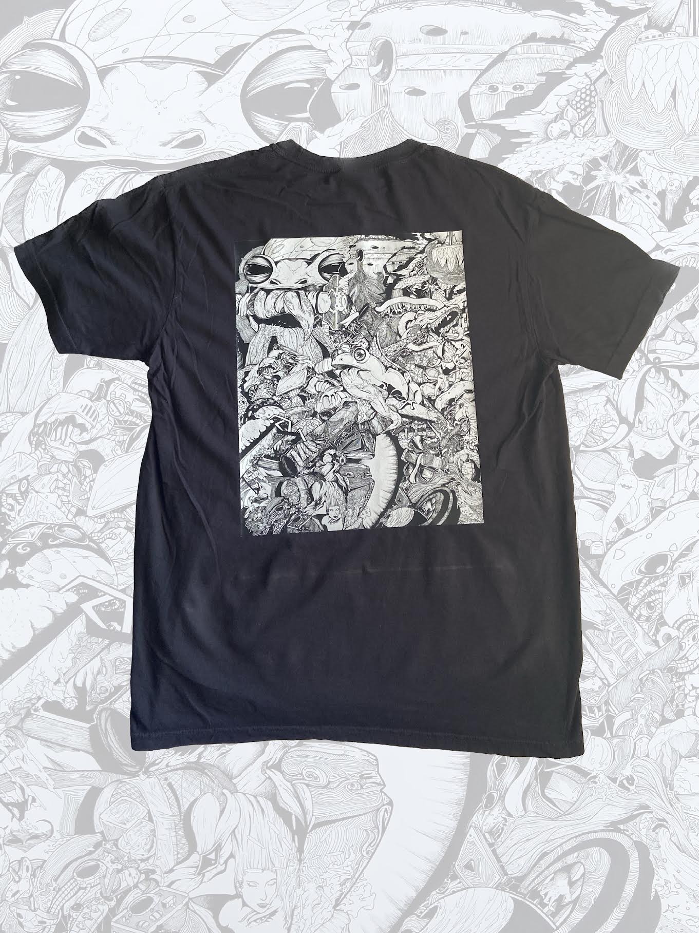 Mysterious Frog shirt JordanDuellArt