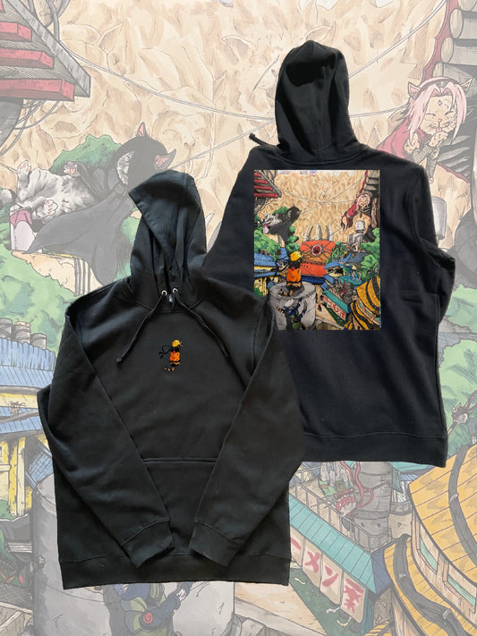 Ninja Cat hoodie preorder JordanDuellArt