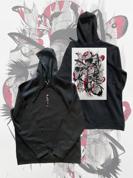 Red walker hoodie preorder JordanDuellArt