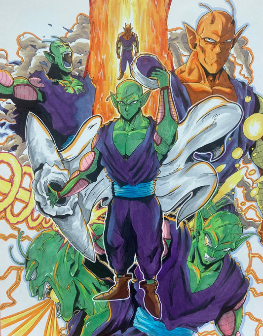 Piccolo sketch JordanDuellArt