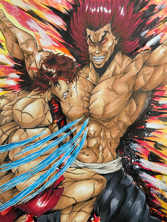 Baki sketch JordanDuellArt