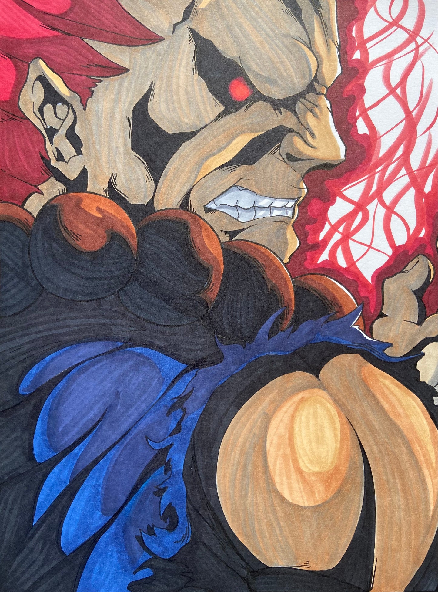 Akuma sketch JordanDuellArt