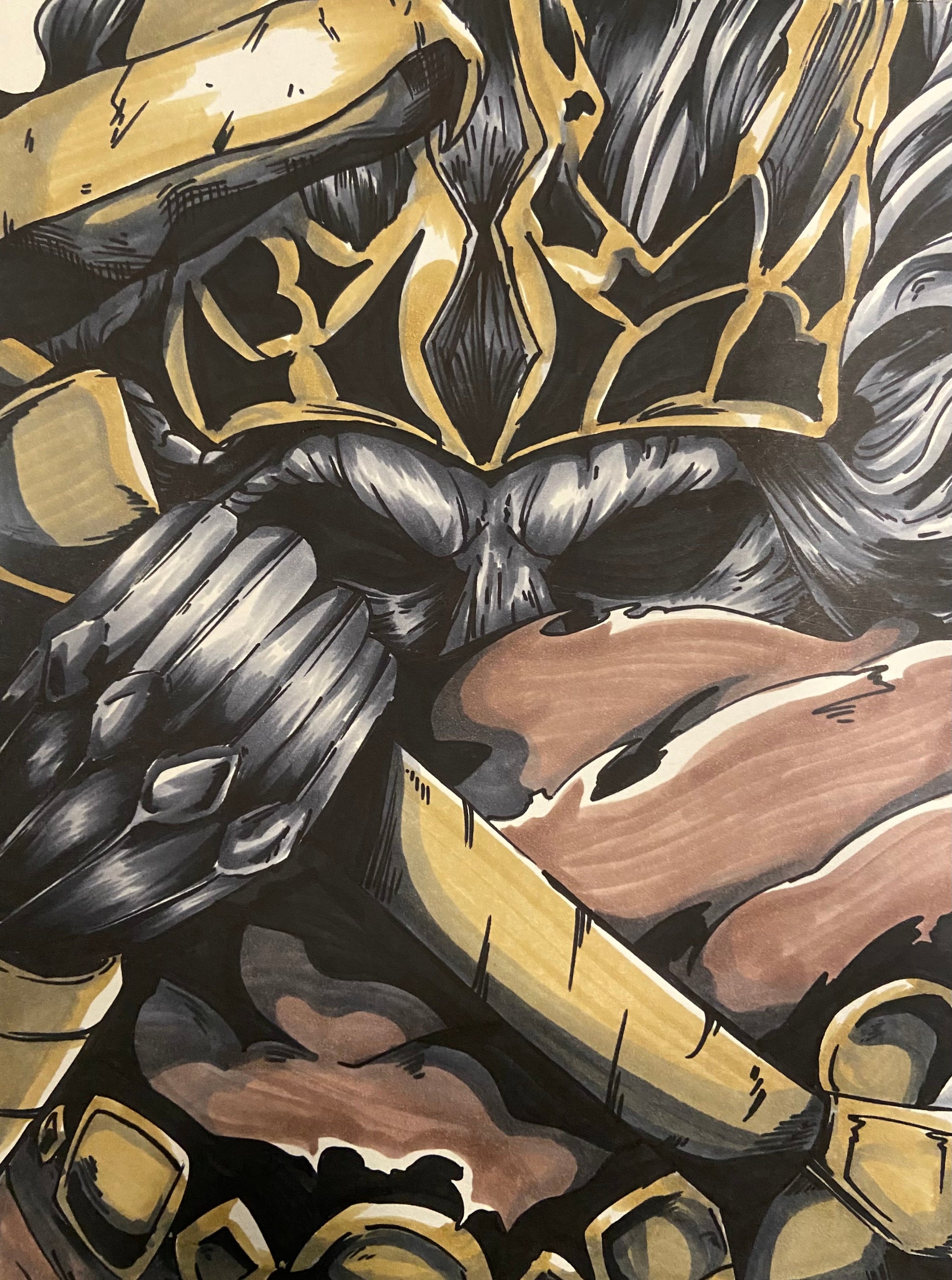 Nameless king sketch JordanDuellArt