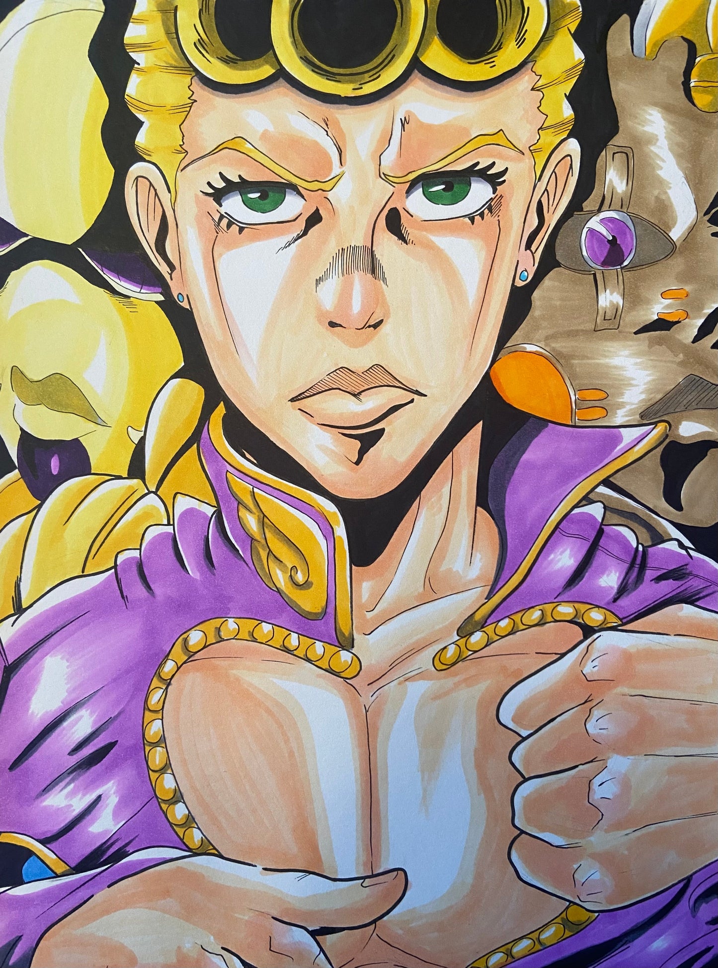 Giorno sketch JordanDuellArt