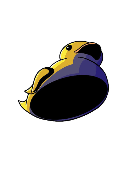 Duck white shirt JordanDuellArt