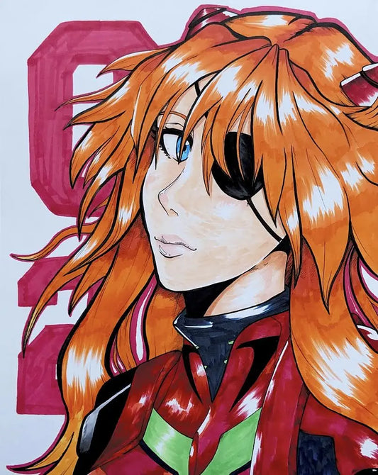 Asuka Sketch JordanDuellArt